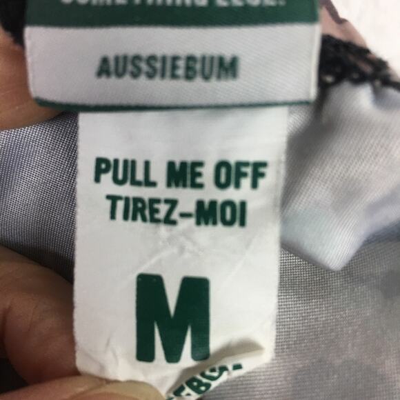 Aussiebum Black Camo Floral Swim Shorts Medium - Picture 7 of 7